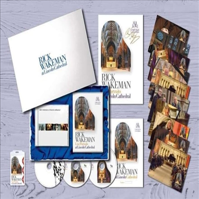 Rick Wakeman - At Lincoln Cathedral (Limited Numbered)(2CD+DVD Box Set)