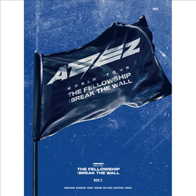 에이티즈 (Ateez) - World Tour (The Fellowship : Break The Wall) Box 2 (지역코드2)(2DVD)