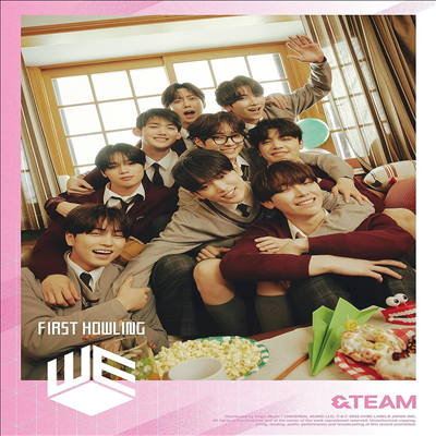 &TEAM (엔팀) - First Howling: We (Limited Edition B)(CD+Photobook)(미국빌보드집계반영)