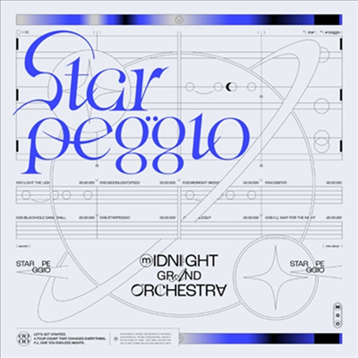 Midnight Grand Orchestra (미드나잇 그랜드 오케스트라) - Starpeggio (CD)
