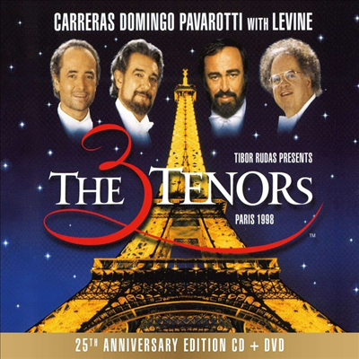 3테너 파리 월드컵 1998년 (The Three Tenors - Paris 1998) (CD + DVD) - Jose Carreras