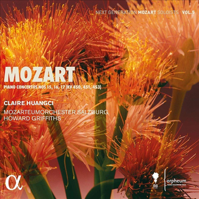 모차르트: 피아노 협주곡 15, 16 &amp; 17번 (Mozart: Piano Concertos Nos.15, 16 &amp; 17)(CD) - Claire Huangci