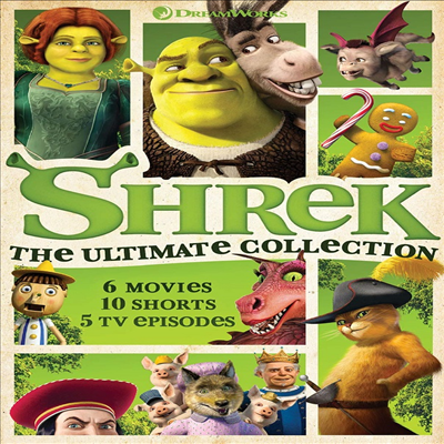 Shrek: The Ultimate Collection (슈렉: 얼티밋 컬렉션)(지역코드1)(한글무자막)(DVD)