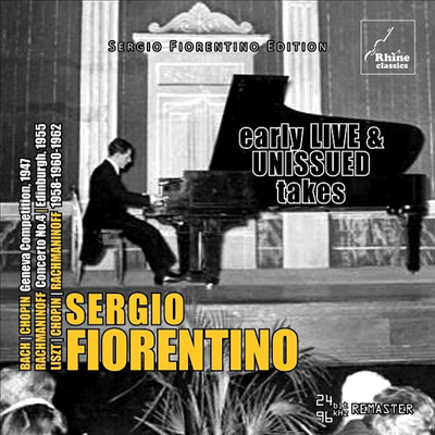세르지오 피오렌티노 - 초기 & 미발매 녹음 (Sergio Fiorentino - Early Live And Unissued Takes)(CD) - Sergio Fiorentino