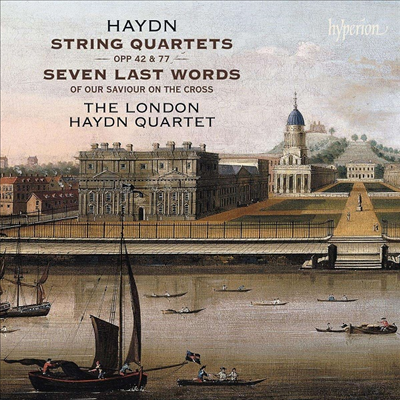 하이든: 현악 사중주 43, 81, 82번 & 십자가 위의 일곱 말씀 (Haydn: String Quartet, Op.77 Nos.1, 2 & 'Seven Last Words') (2CD) - London Haydn Quartet