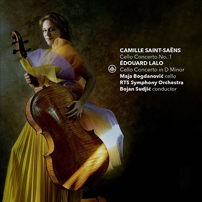 랄로 &amp; 생상스: 첼로 협주곡 (Lalo &amp; Saint-Saens: Cello Concertos)(CD) - Maja Bogdanovic