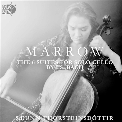 바흐: 첼로 모음곡 1 - 6번 (Marrow - Bach: Cello Suites Nos.1 - 6) (2CD) - Saeunn Thorsteinsdottir