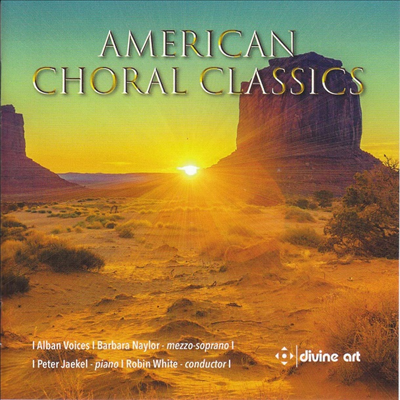 미국의 합창 작품집 (American Choral Classics)(CD) - Robin White