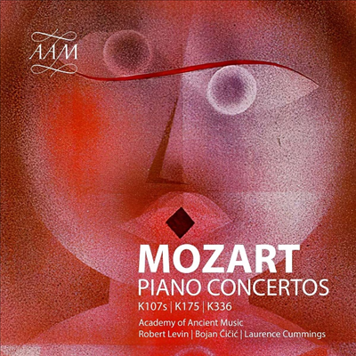 모차르트: 피아노 협주곡 1, 2 &amp; 5번 (Mozart: Piano Concertos Nos.1, 2 &amp; 5)(CD) - Robert Levin