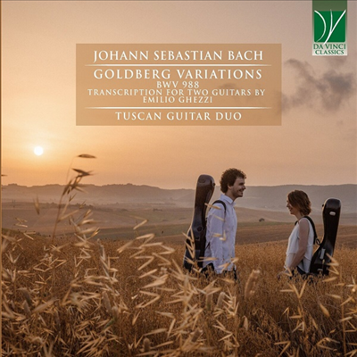 바흐: 골드베르크 변주곡 - 기타 이중주반 (Bach: Goldberg Variations, BWV 988 - Guitar Duo)(CD) - Tuscan Guitar Duo