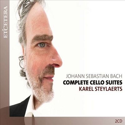 바흐: 첼로 모음곡 1 - 6번 (Bach: Complete Cello Suites Nos.1 - 6) (2CD) - Karel Steylaerts