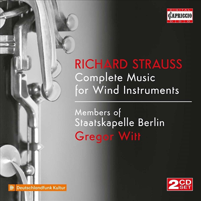 R.슈트라우스: 목관악기를 위한 작품집 (R.Strauss: Complete Music for Wind Instruments) (2CD) - Gregori Witt