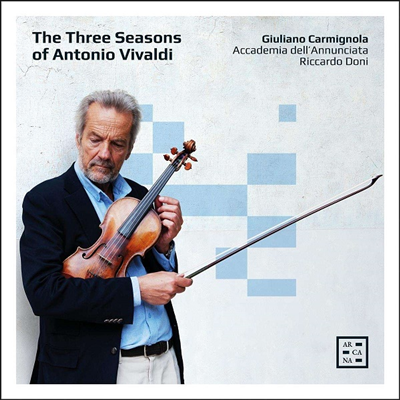 비발디: 바이올린 협주곡 (Three Seasons of Antonio Vivaldi) (3CD) - Giuliano Carmignola