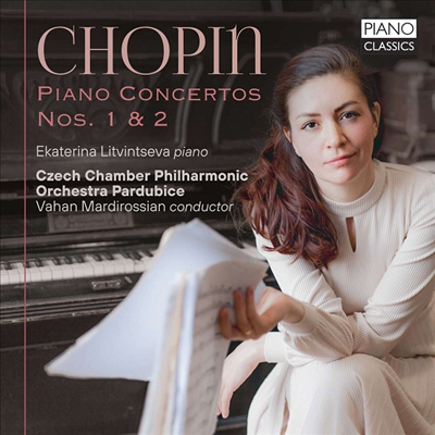 쇼팽: 피아노 협주곡 1 &amp; 2번 (Chopin: Piano Concertos Nos.1 &amp; 2)(CD) - Ekaterina Litvintseva