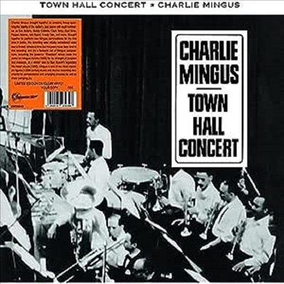 Charlie Mingus - Town Hall Concert (Clear Vinyl)(LP)