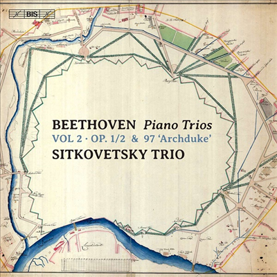 베토벤: 피아노 삼중주 2집 (Beethoven: Piano Trios Vol.2) (SACD Hybrid) - Sitkovetsky Trio