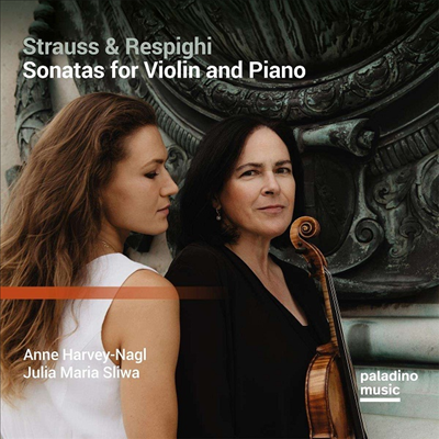 R.슈트라우스 & 레스피기: 바이올린 소나타 R.Strauss & Respighi: Violin Sonatas)(CD) - Anne Harvey-Nagl