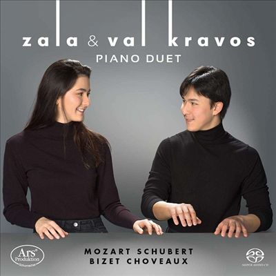 네 손을 위한 피아노 작품집 (Piano Duet - Piano Works for Four Hands) (SACD Hybrid) - Zala Kravos