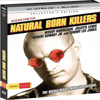 Natural Born Killers (Collector's Edition) (올리버 스톤의 킬러) (1994)(한글무자막)(4K Ultra HD + Blu-ray)