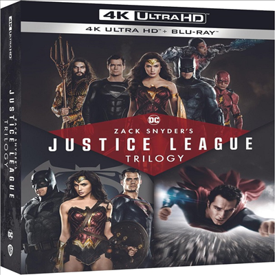 Zack Snyder's Justice League Trilogy (잭 스나이더의 저스티스 리그 3부작)(한글무자막)(4K Ultra HD + Blu-ray)