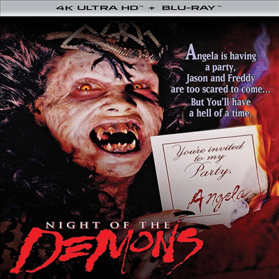 Night Of The Demons (나이트 오브 데몬스) (1988)(한글무자막)(4K Ultra HD + Blu-ray)