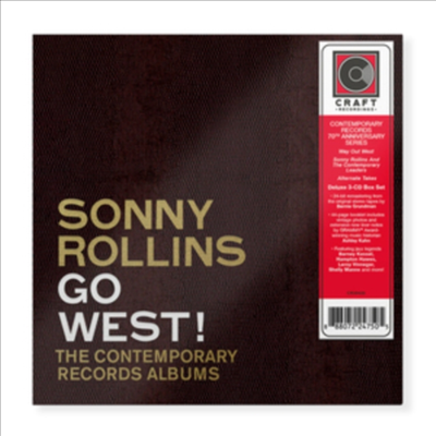 Sonny Rollins - Go West!: The Contemporary Records Albums (3CD)