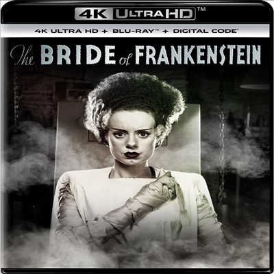 The Bride of Frankenstein (프랑켄쉬타인의 신부) (1935)(한글무자막)(4K Ultra HD + Blu-ray)