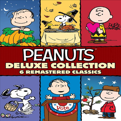 Peanuts Deluxe Collection: 6 Remastered Classics (피너츠 디럭스 컬렉션)(지역코드1)(한글무자막)(DVD)