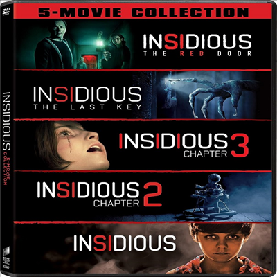 Insidious: 5-Movie Collection (인시디어스: 5 무비 컬렉션)(지역코드1)(한글무자막)(DVD)