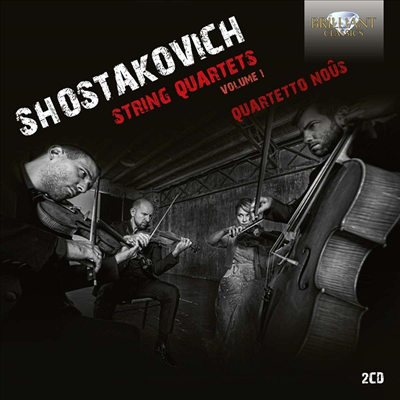 쇼스타코비치: 현악 사중주 1집 (Shostakovich: String Quartets Vol.1) (2CD) - Quartetto Nous