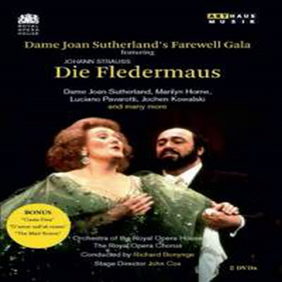 슈트라우스 2세: 박쥐 - 서덜랜드의 고별 갈라 실황 (Strauss: Die Fledermaus - Dame Joan Sutherland's Farewell Gala) (Blu-ray) (2015) - Joan Sutherland