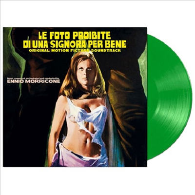 Ennio Morricone - Le foto proibite di una signora per bene (굿 레이디의 금지된 사진) (ltd ed clear green vinyl RSD 2023)