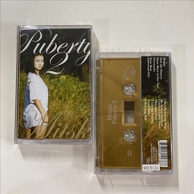 Mitski - Puberty 2 (Gold Color Cassette Tape)