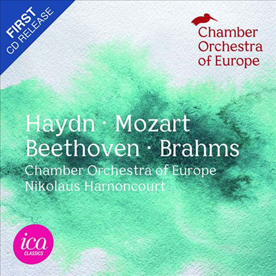 아르농쿠르와 유럽 체임버 오케스트라 - 미공개 녹음반 (Chamber Orchestra of Europe &amp; Nikolaus Harnoncourt|) (4CD) - Nikolaus Harnoncourt