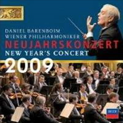 2009년 빈 필하모닉 신년음악회 (New Year's Concert 2009) (Blu-ray) - Daniel Barenboim