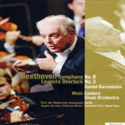 베토벤 : 교향곡 9번 & 레오노레 서곡 3번 (Beethoven : Symphony No.9) (DVD) (2009) - Daniel Barenboim