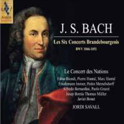 바흐 : 브란덴부르크 협주곡 전곡 (Bach : Les Six Concerts Brandenbourgeois) (SACD Hybrid 2 for 1)(Digipack) - Jordi Savall