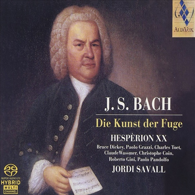 바흐 : 푸가의 기법 (Bach : The Art Of Fugue BWV1080) (2SACD Hybrid) - Jordi Savall