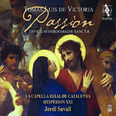 빅토리아: 성주간 성무일도 (Victoria: Officium Hebdomadae Sanctae - Rom 1585) (3SACD Hybrid)(Digipack) - Jordi Savall