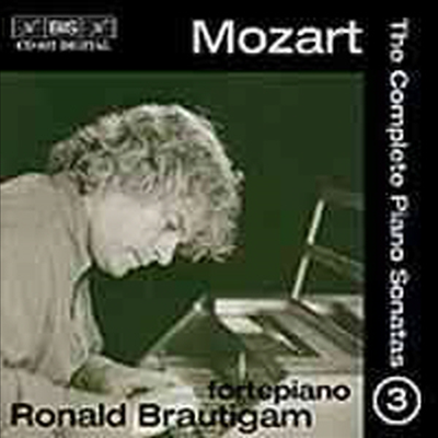 모차르트 : 피아노 소나타 3권 (Mozart : Complete Piano Sonatas Volume 3)(CD) - Ronald Brautigam