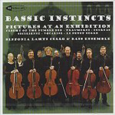원초적 본능 - 슈만, 라흐마니노프, 포레, 드뷔시의 첼로 작품집 (Bassic Instincts - Popular Works for Low Strings)(CD) - Sinfonia Lahti Cello & Bass Ensemble