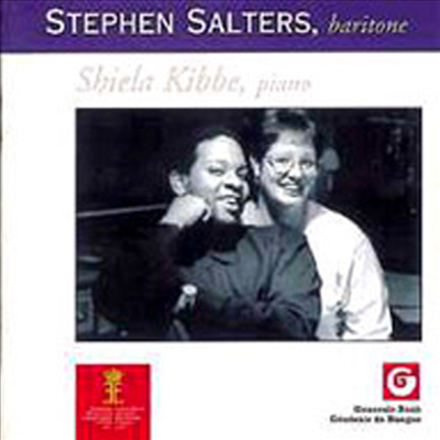 스티븐 설터스 바리톤 앨범 (가곡과 흑인 영가집) (Stephen Salters - Bariton Album (Lieder &amp; Spirituls)(CD) - Stephen Salters