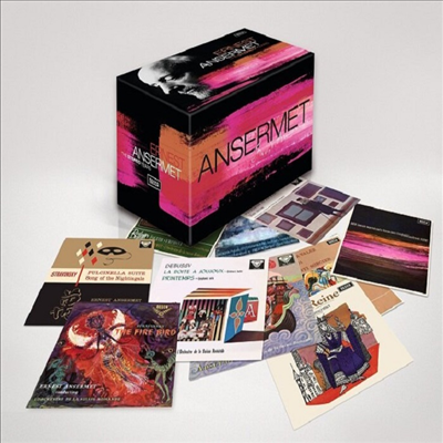 앙세르메 - 데카 스테레오 녹음 전집 (Ernest Ansermet - DECCA The Stereo Years) (88CD Boxset) - Ansermet Ernest