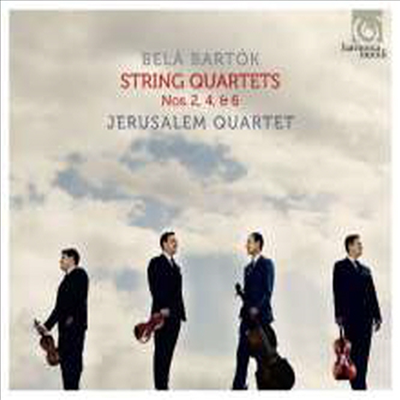 바르톡: 현악 사중주 2번, 4번 & 6번 (Bartok: String Quartets Nos.2, 4 & 6)(CD) - Jerusalem Quartet