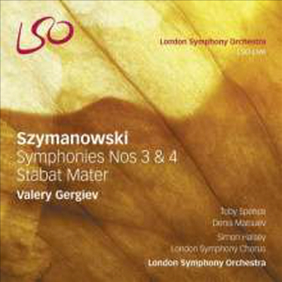 시마노프스키: 교향곡 3번 '밤의 노래', 4번 & 스타바트 마테르 (Szymanowski: Symphonies Nos.3 'The Song Of The Night, 4 & Stabat Mater) (SACD Hybrid) - Valery Gergiev