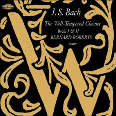 바흐 : 평균율 클라비어 1, 2권 (Bach : Well-Tempered Clavier Books I &amp; II BWV846-893) (4CD) - Bernard Roberts