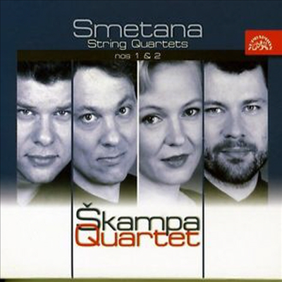 스메타나 : 현악 사중주 1 '나의 생애에서', 2번 (Smetana : String Quartet No.1 'From My Life', No.2)(CD) - Skampa Quartet