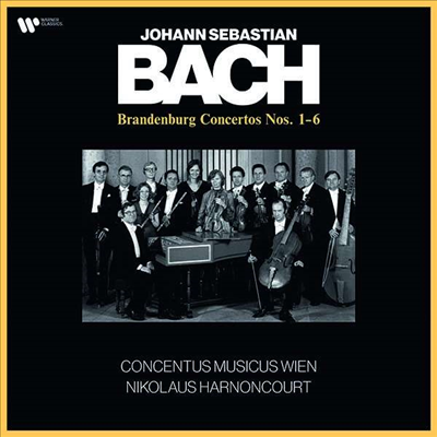 바흐: 브란덴부르크 협주곡 1-6번 (Bach: Brandenburg Concertos Nos.1-6) (180G)(2LP) - Nikolaus Harnoncourt