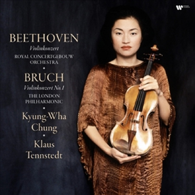 베토벤 : 바이올린 협주곡 & 브루흐 : 바이올린 협주곡 1번 (Beethoven : Violin Concerto Op.61 & Bruch : Violin Concerto No.1 Op.26) (180g)(2LP) - 정경화 (Kyung-Wha Chung)