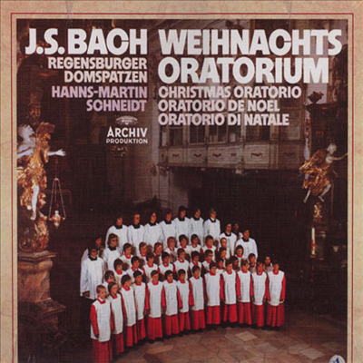 바흐 : 크리스마스 오라토리오 (Bach : Christmas Oratorio) (3 LP) - Regensburger Domspatzen